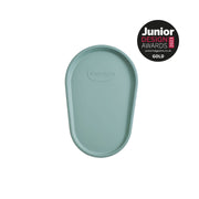 سجادة تغيير حفاضات إسفنجية + سلة حفاضات من الأوكالبتوس