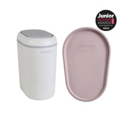 Squishy changing mat + Nappy Bin Blossom